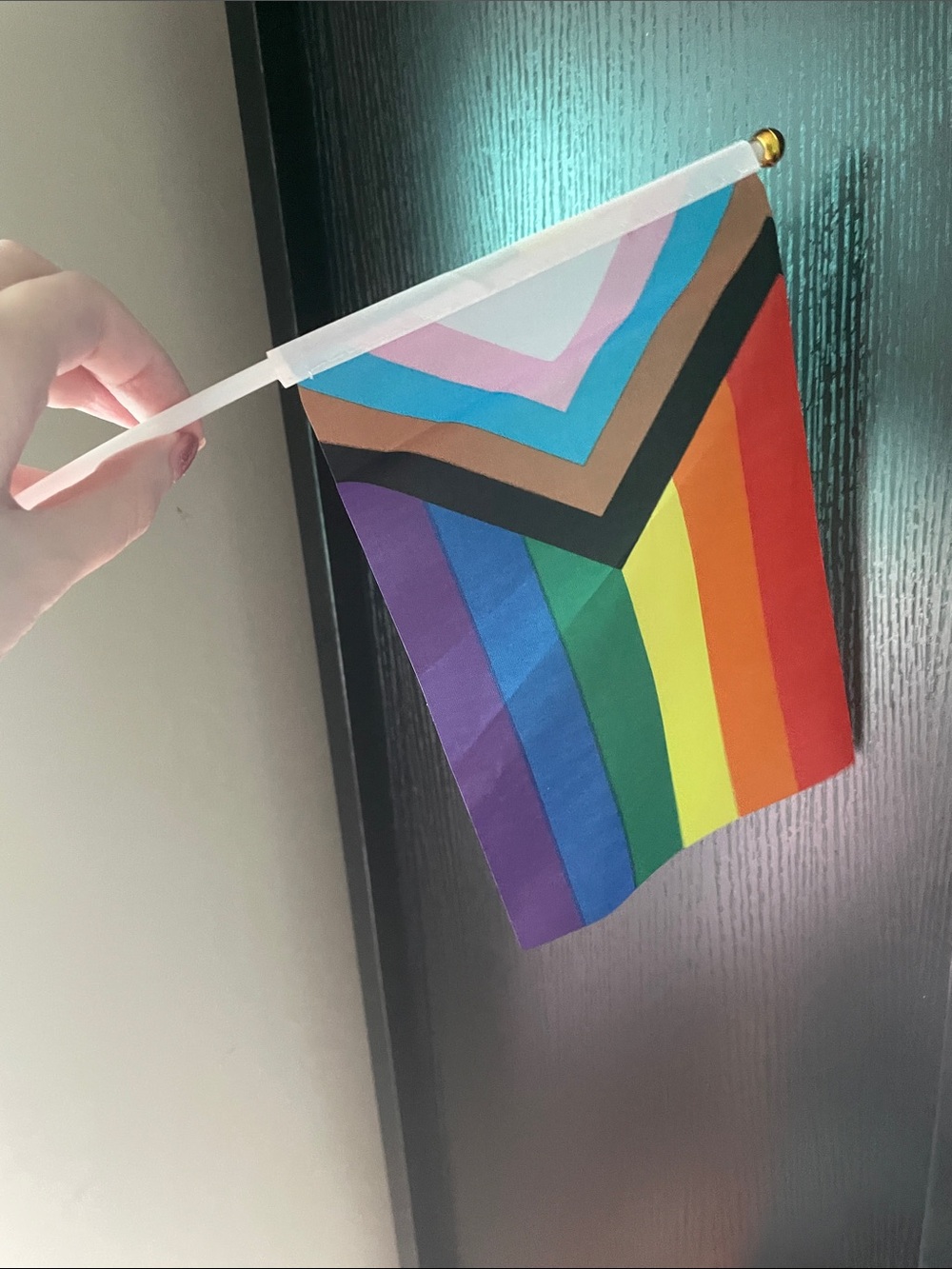 Lgbt rainbow flag pride month symbol love is love